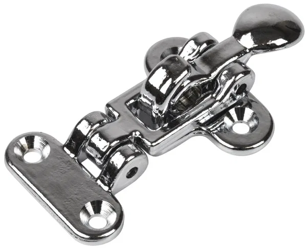 222110-1 – SEA DOG Door Latch Lock, Anti-Rattle For Cabinets/ Doors/ Hatches Surface Mount Corrosion Resistant Chrome...